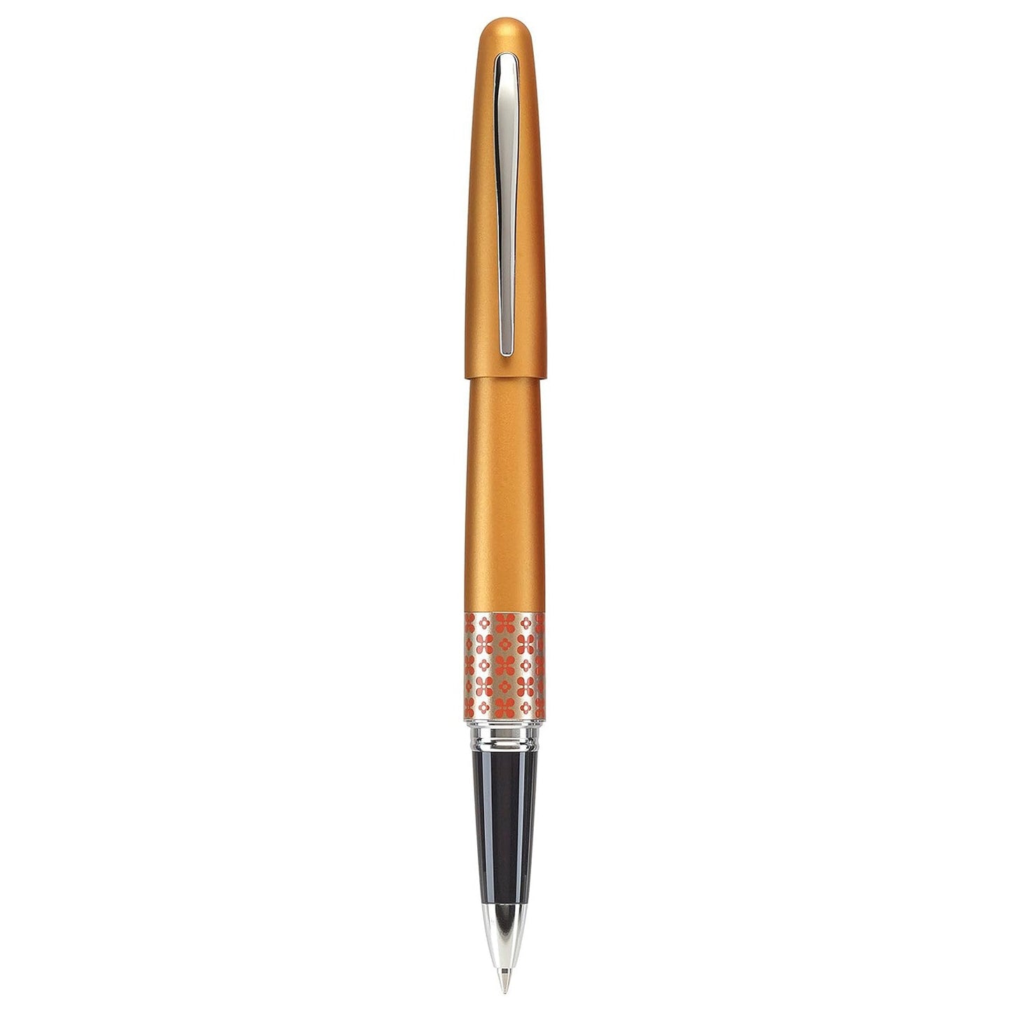Pilot Metropolitan MR3 Retro Pop Metallic Orange CT Roller Ball Pen BLVB-MR3-FL