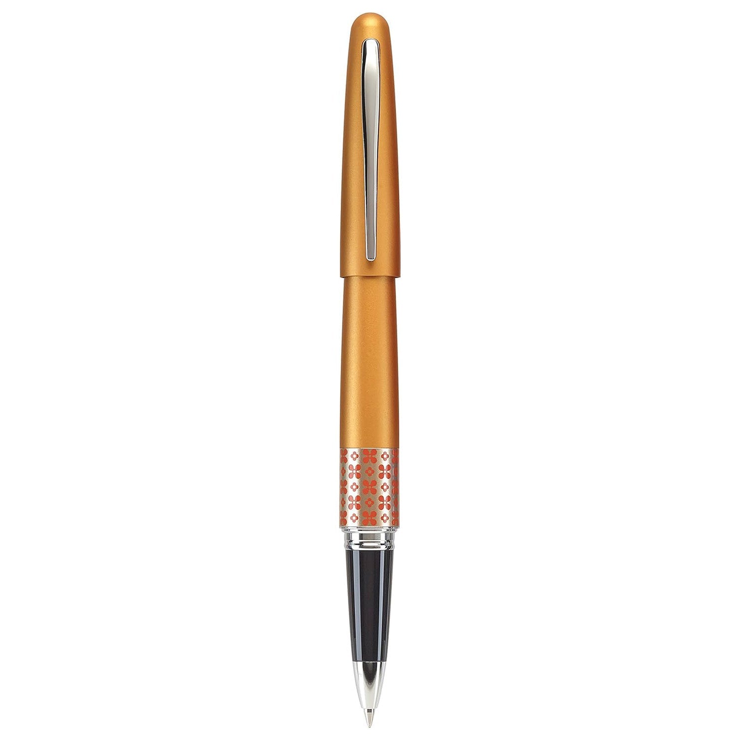 Pilot Metropolitan MR3 Retro Pop Metallic Orange CT Roller Ball Pen BLVB-MR3-FL