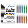 Pilot Parallel Ink Cartridge (Assorted - Pack of 12) ICP3AST