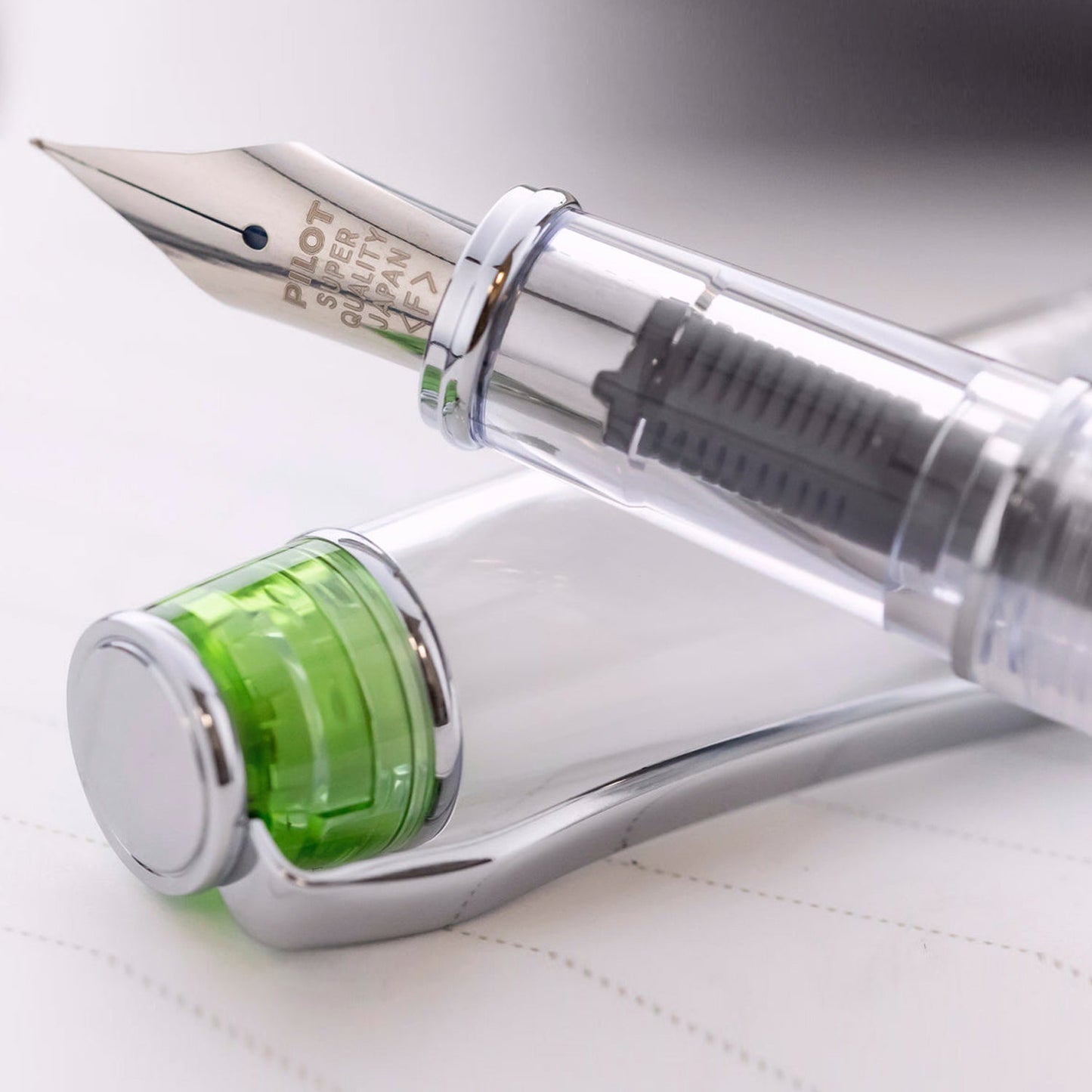 Pilot Prera Tinted Light Green CT Fountain Pen