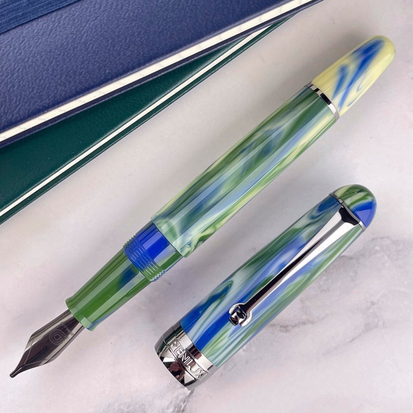 Penlux Masterpiece Delgado The Green Earth Fountain Pen (Limited Edition)