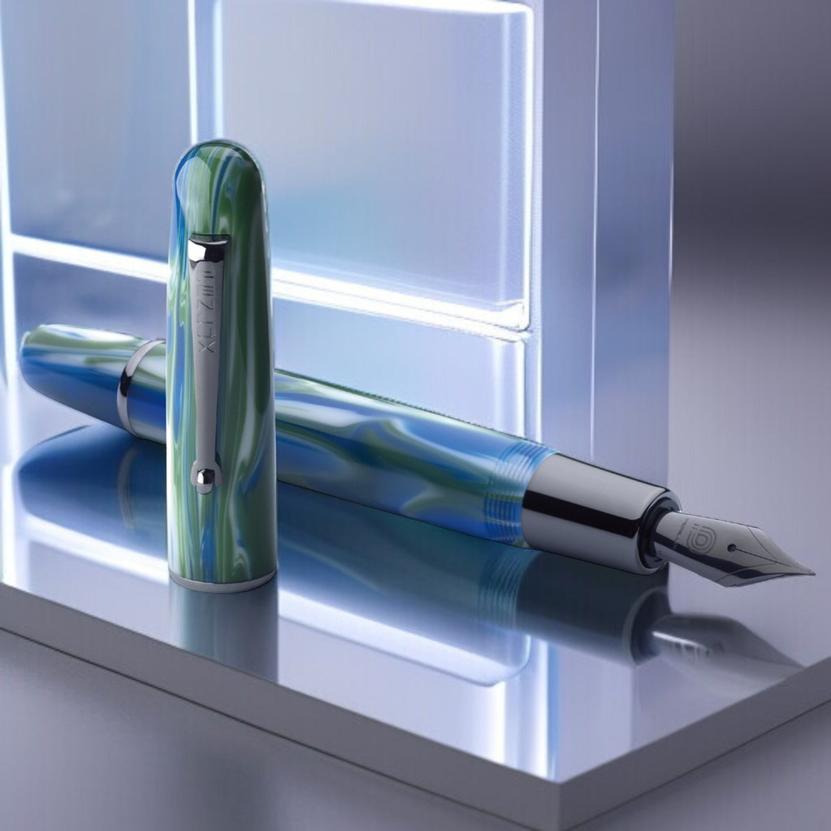 Penlux Elite The Green Earth Fountain Pen (Limited Edition)