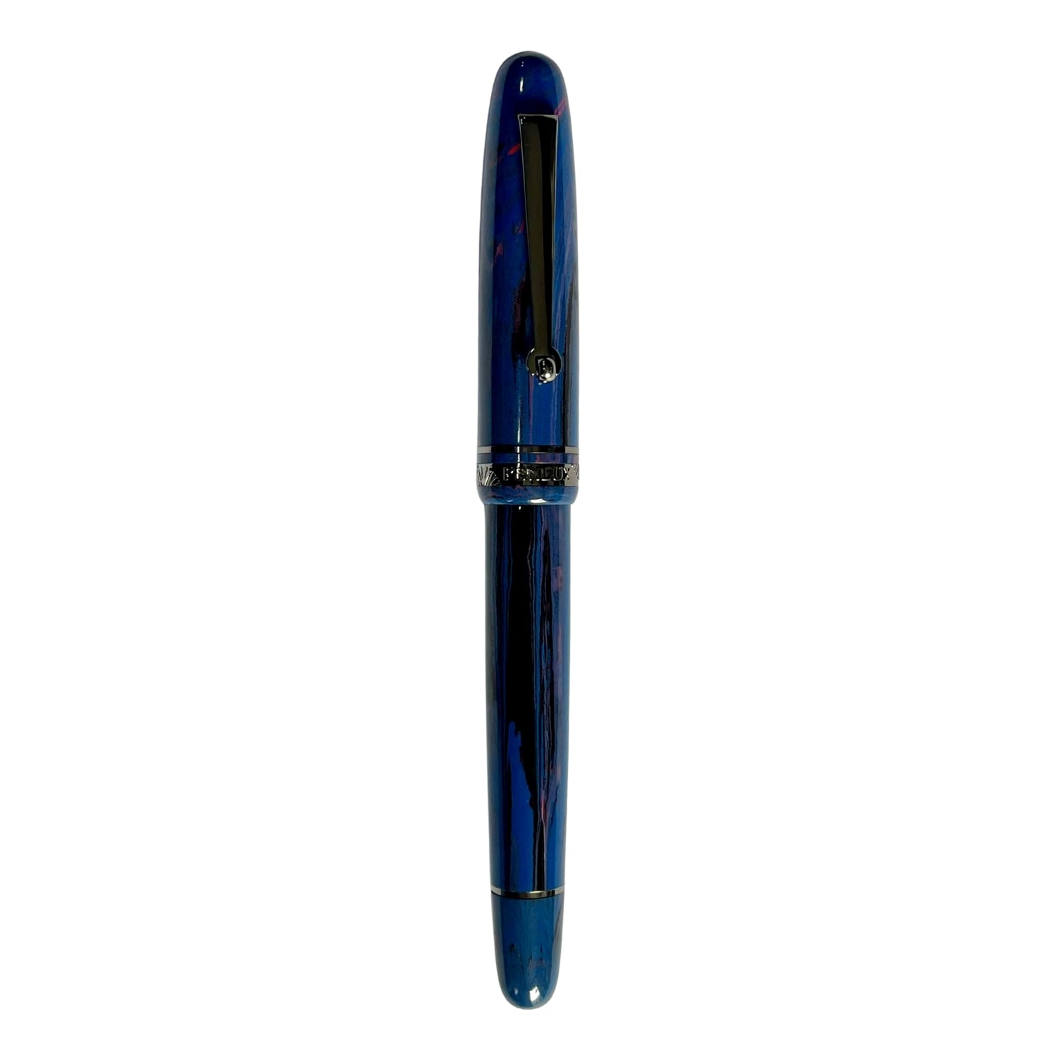 Penlux Kodachi Blue Black Marble RT Fountain Pen (Special Edition)