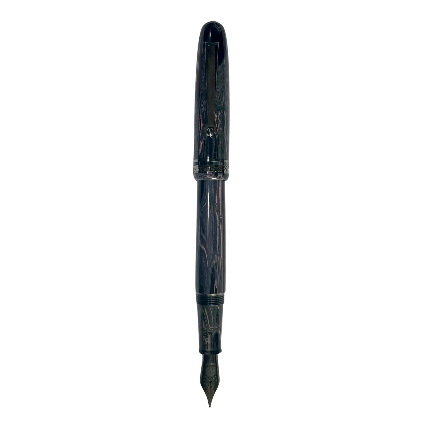 Penlux Kodachi Purple Black Marble RT Fountain Pen (Special Edition)