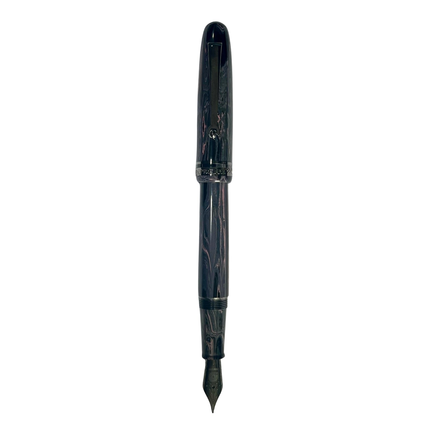 Penlux Kodachi Purple Black Marble RT Fountain Pen (Special Edition)