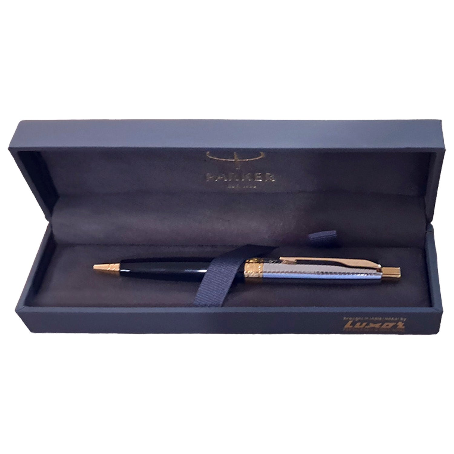 Parker Premium Aster Contemporary Black/Chrome GT Ballpoint Pen 9000037518