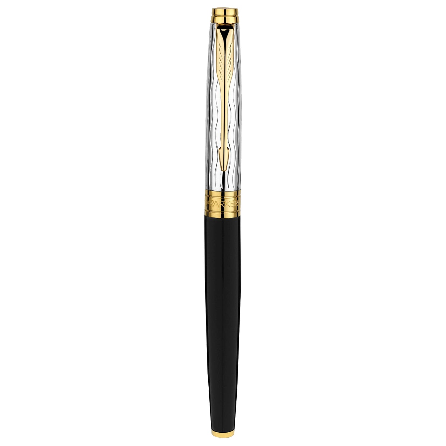 Parker Premium Aster Essential Black/Chrome GT Roller Ball Pen 9000037522