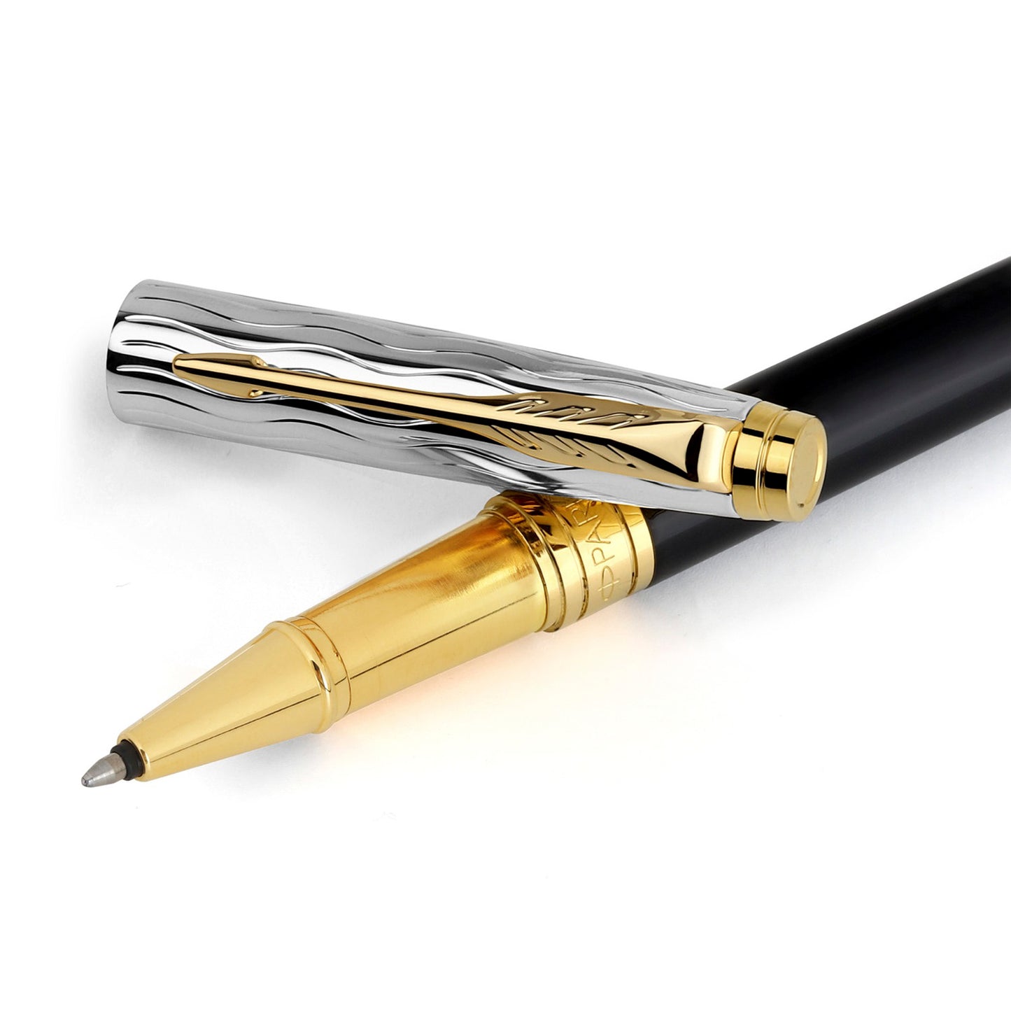 Parker Premium Aster Essential Black/Chrome GT Roller Ball Pen 9000037522