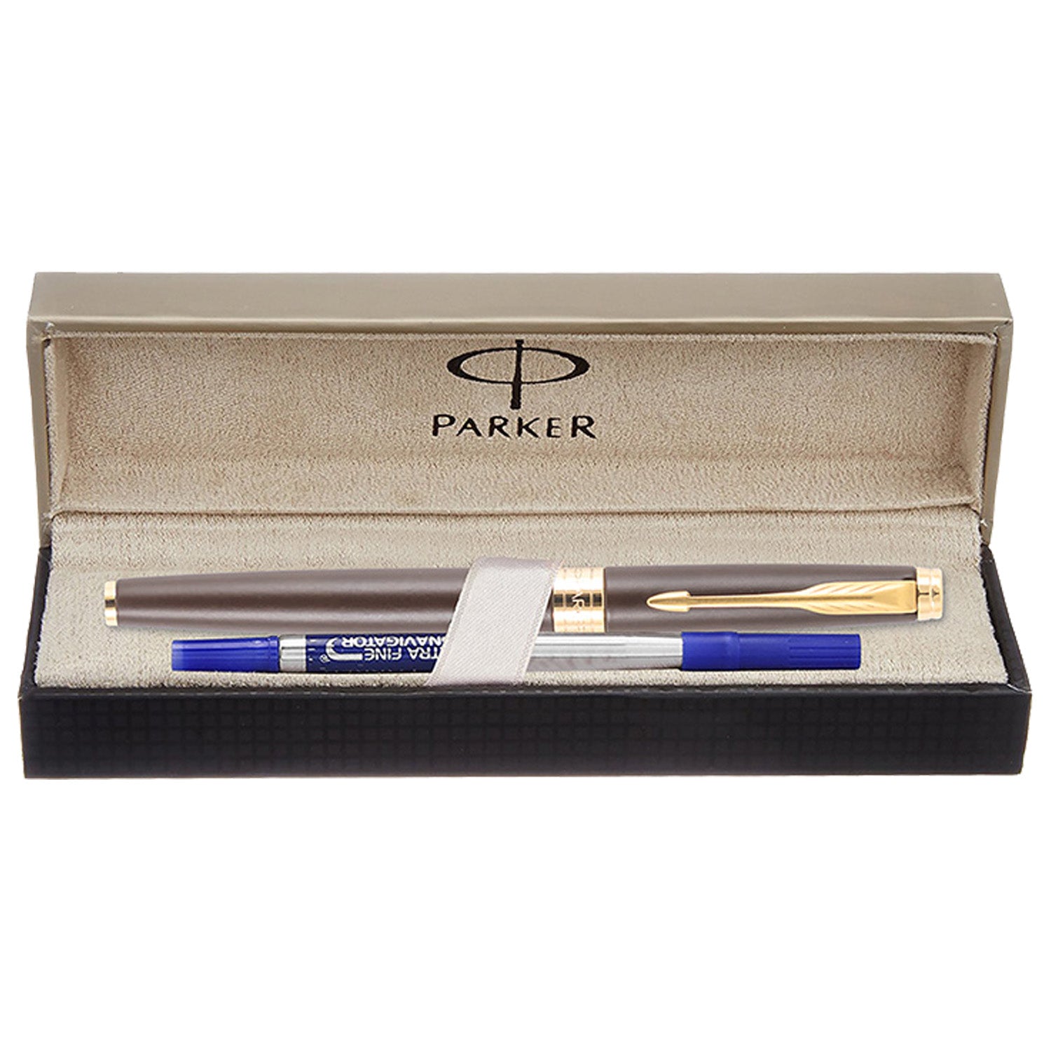 Parker Premium Aster Lacque Brown GT Roller Ball Pen 9000028264