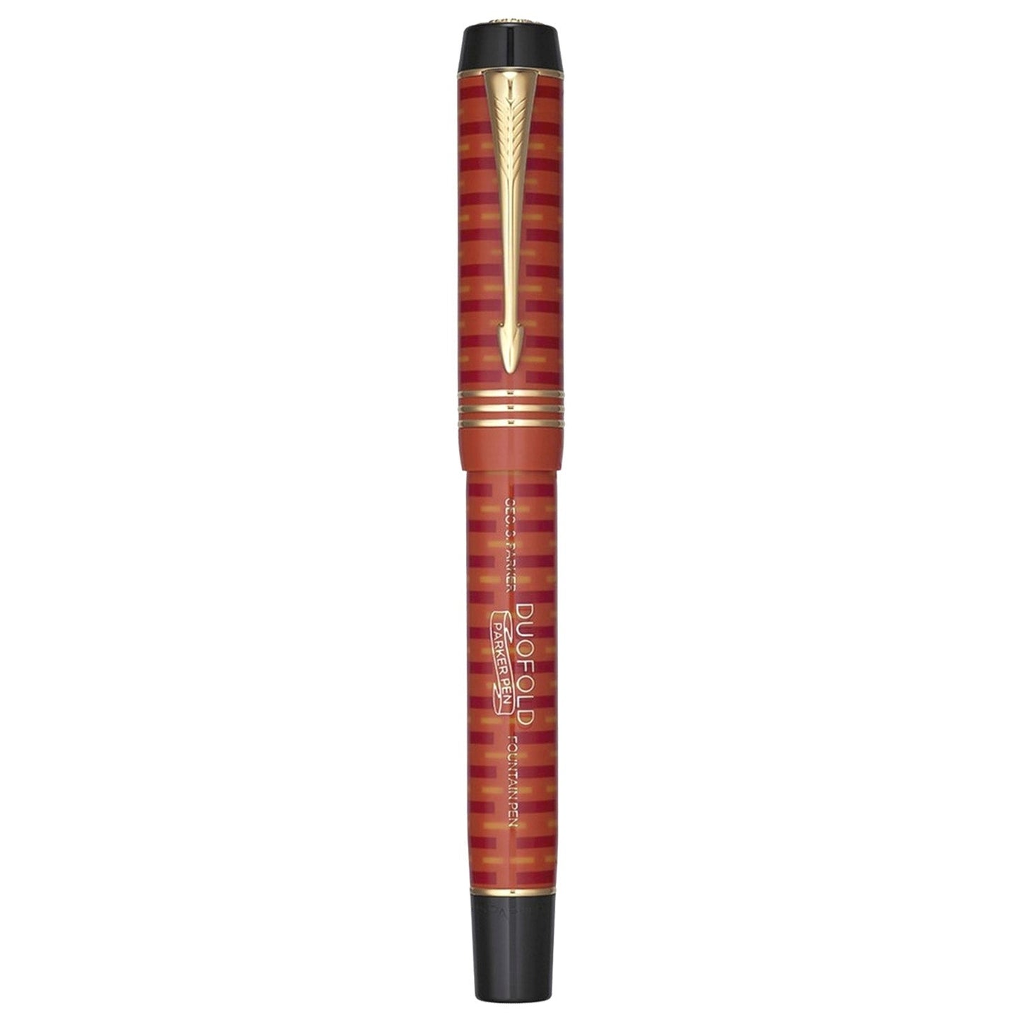 Parker Duofold 100 Red GT Fountain Pen (Limited Edition)