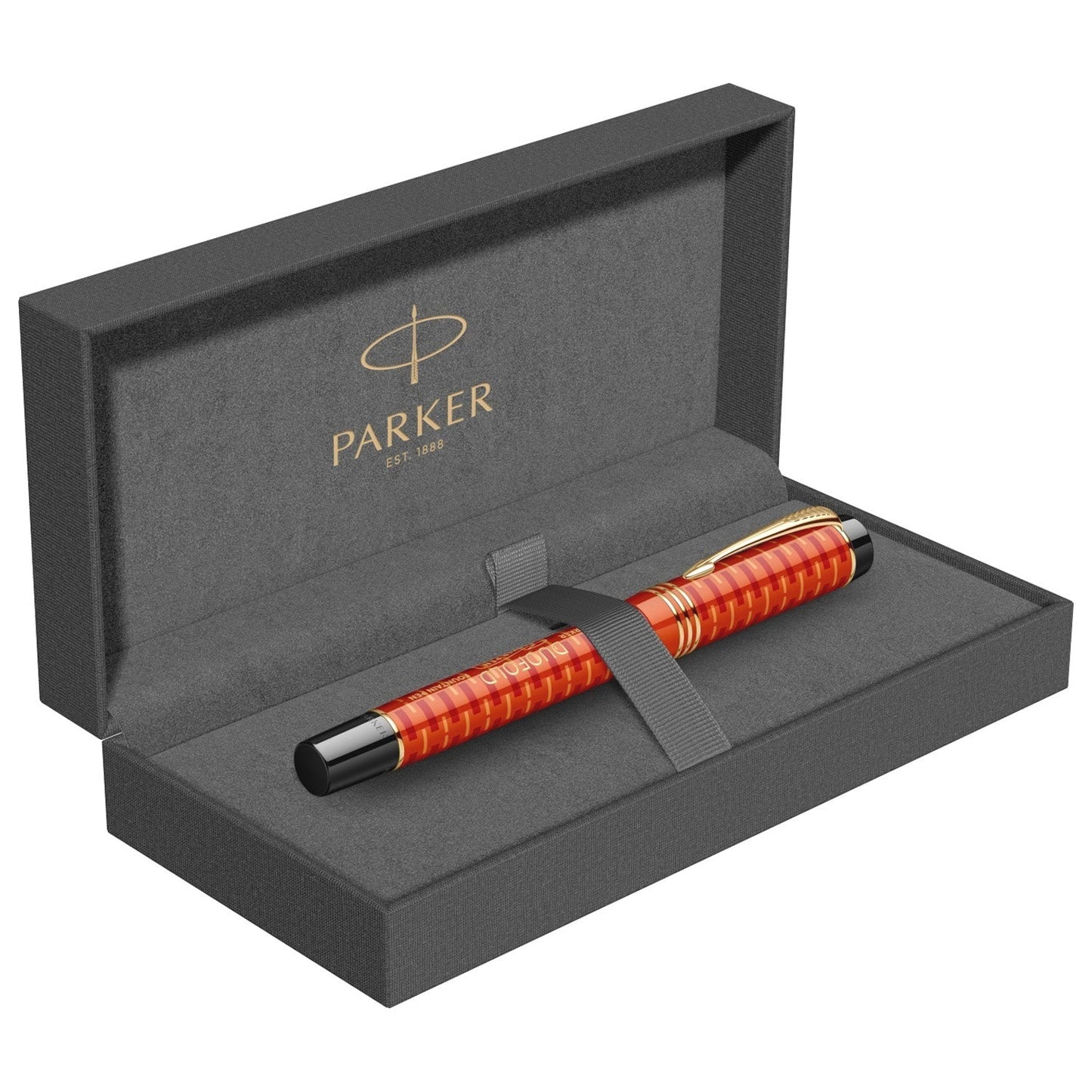 Parker Duofold 100 Red GT Fountain Pen (Limited Edition)
