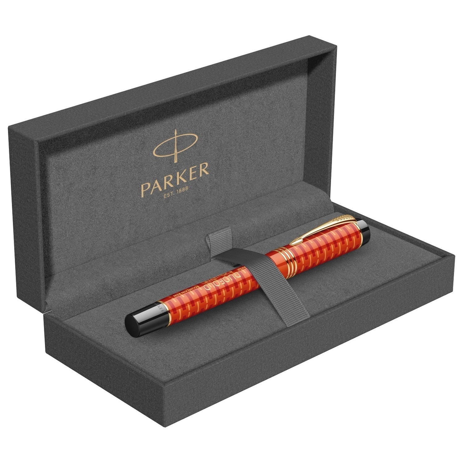 Parker Duofold 100 Red GT Fountain Pen (Limited Edition)