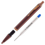 Parker Premium IM Monochrome Burgundy Ballpoint Pen 9000037472