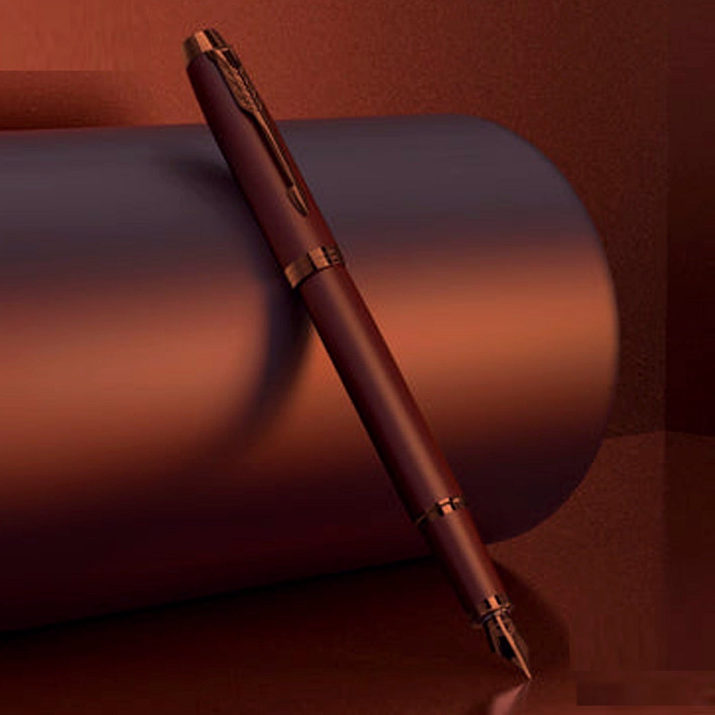 Parker Premium IM Monochrome Burgundy Fountain Pen