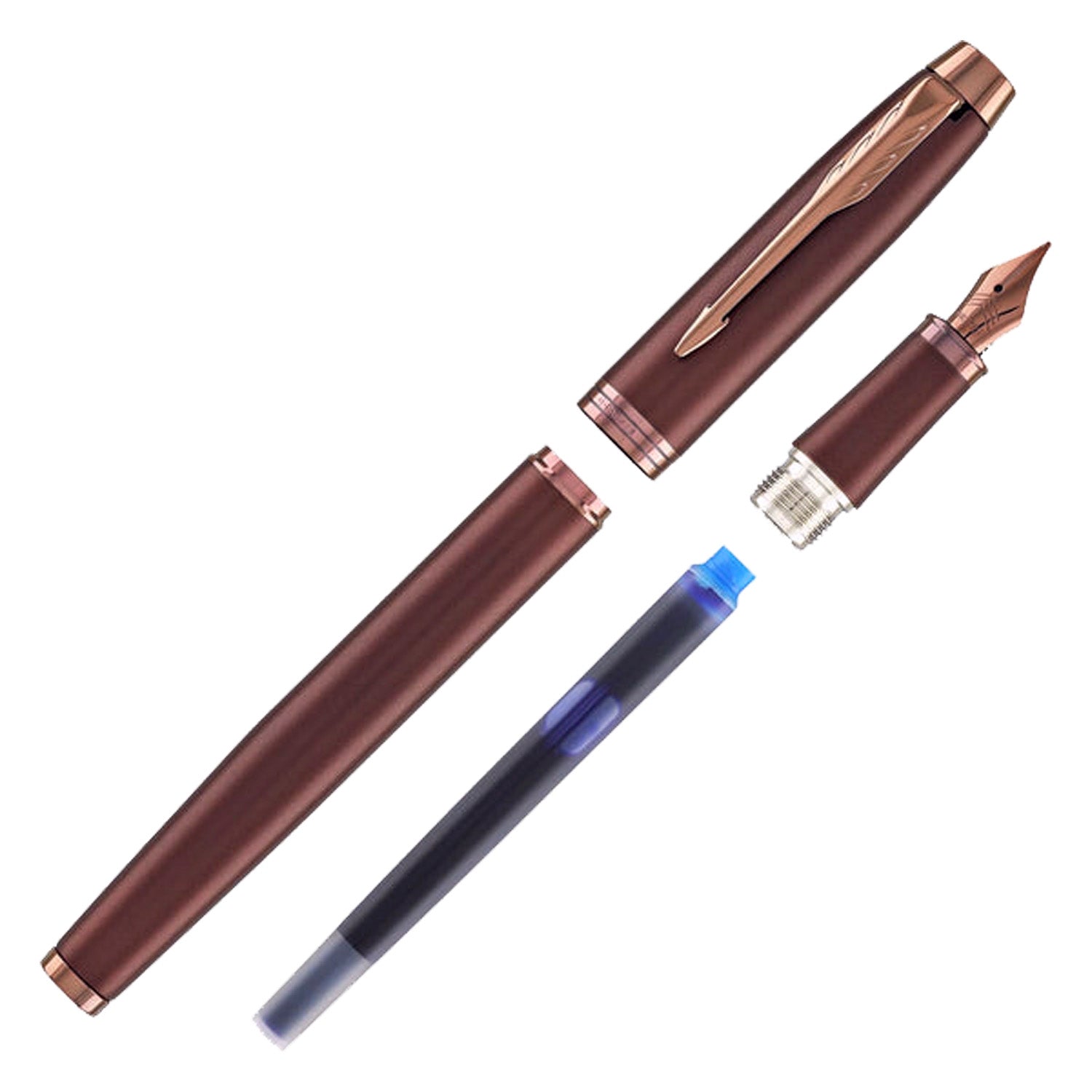 Parker Premium IM Monochrome Burgundy Fountain Pen