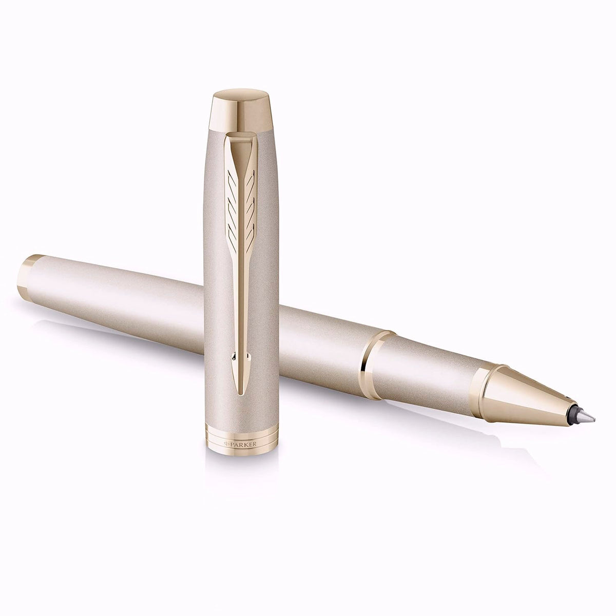 Parker Premium IM Monochrome Champagne Roller Ball Pen 9000037476