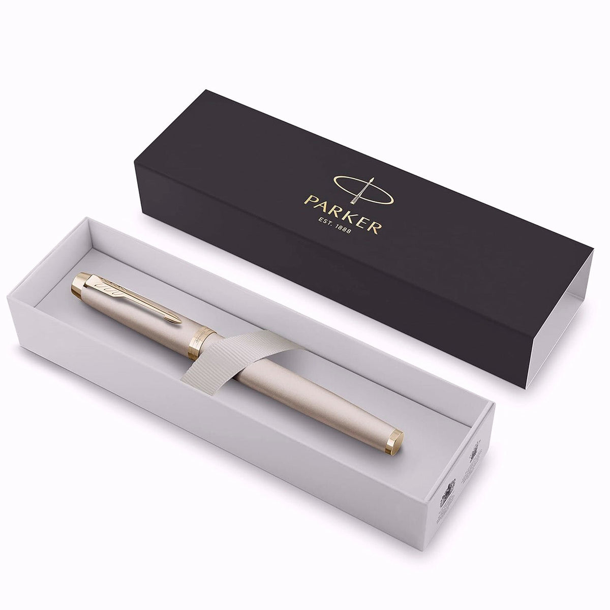 Parker Premium IM Monochrome Champagne Roller Ball Pen 9000037476