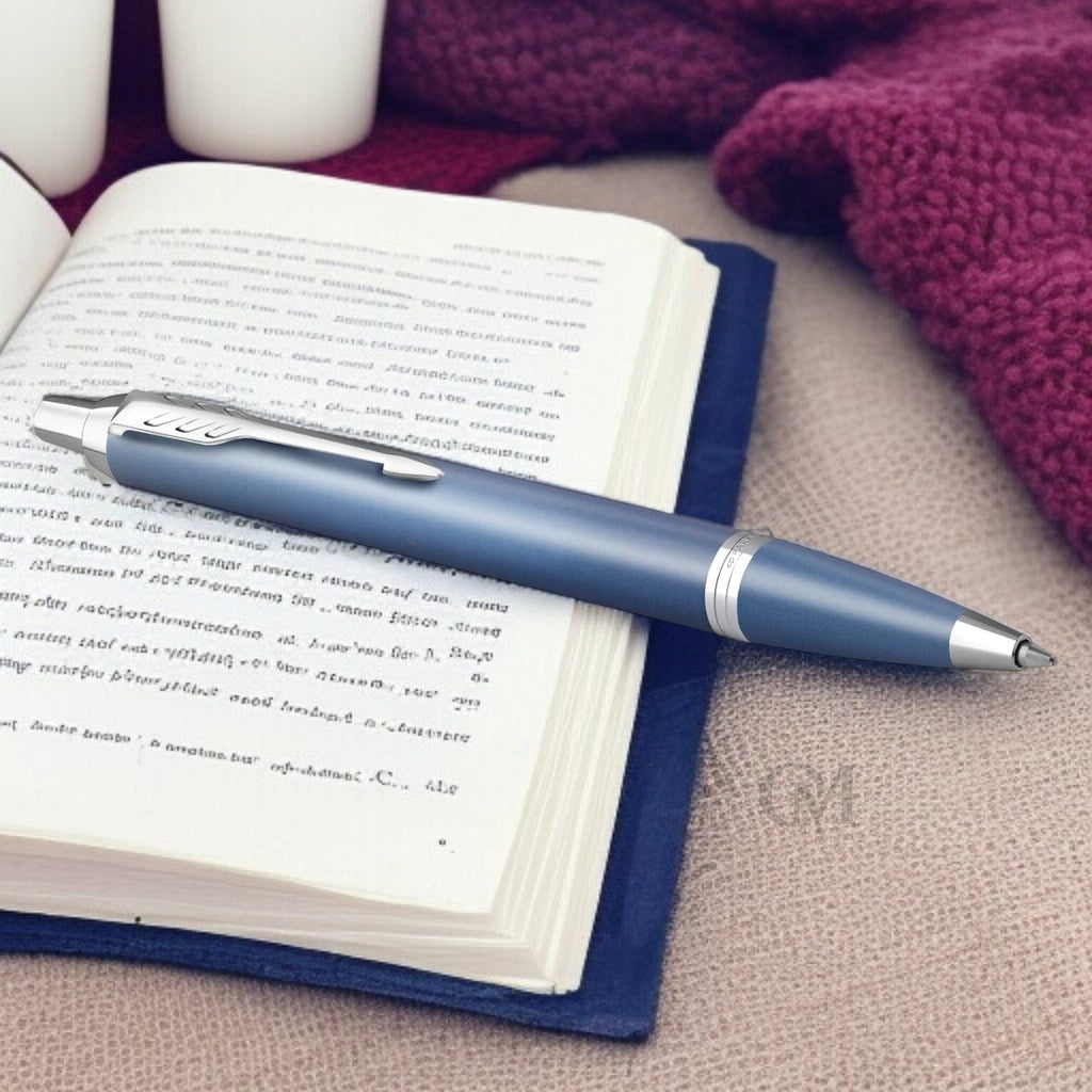 Parker Premium IM Retuals Blue Gradient CT Ballpoint Pen 9000039903