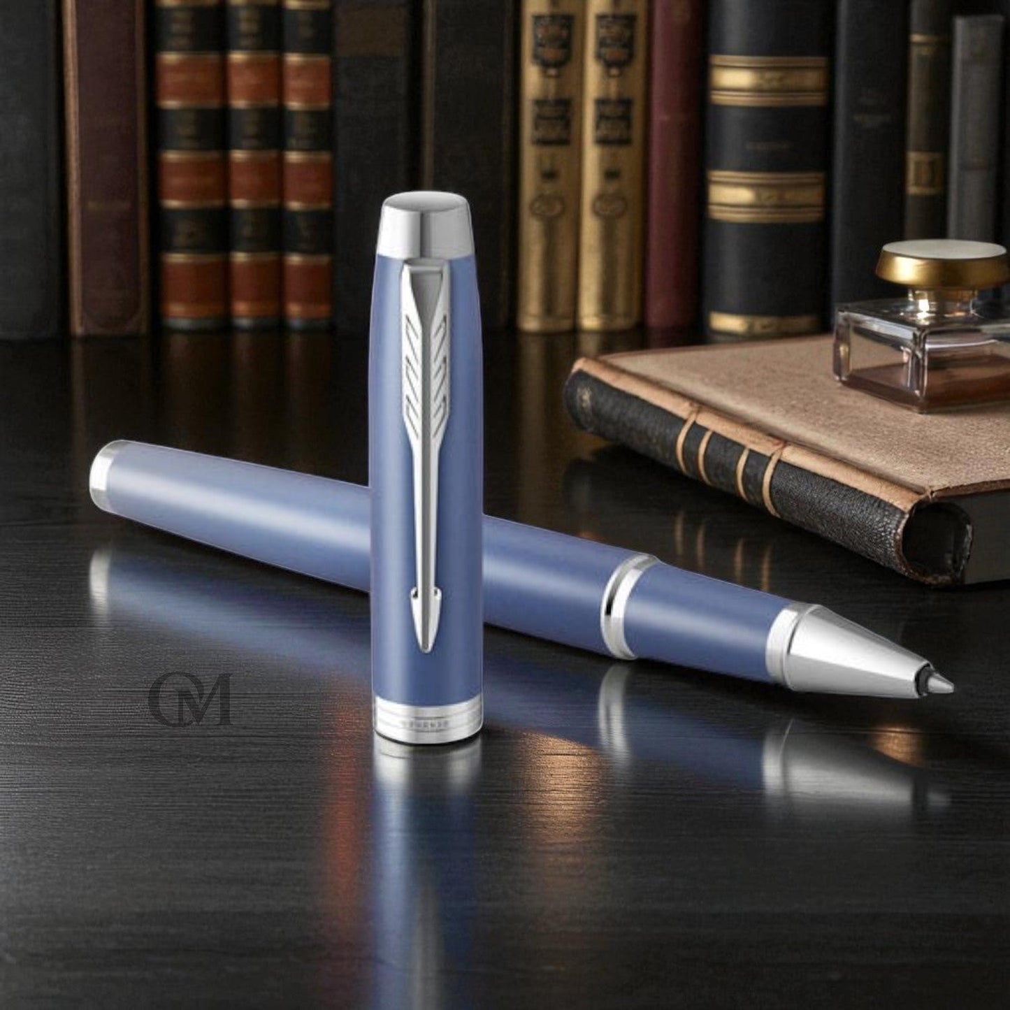 Parker Premium IM Retuals Blue Gradient CT Roller Ball Pen 9000039891