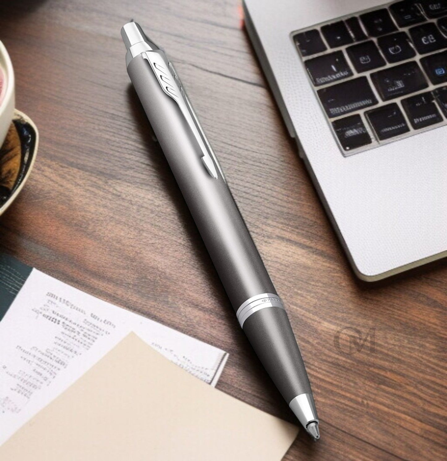 Parker Premium IM Retuals Grey Gradient CT Ballpoint Pen 9000039888