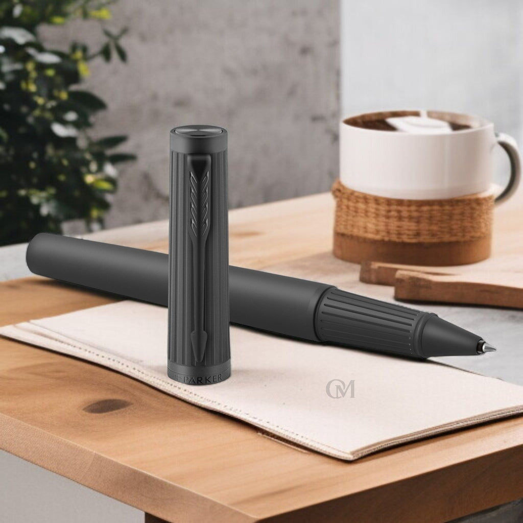 Parker Premium Ingenuity Black PVD Roller Ball Pen 9000039881