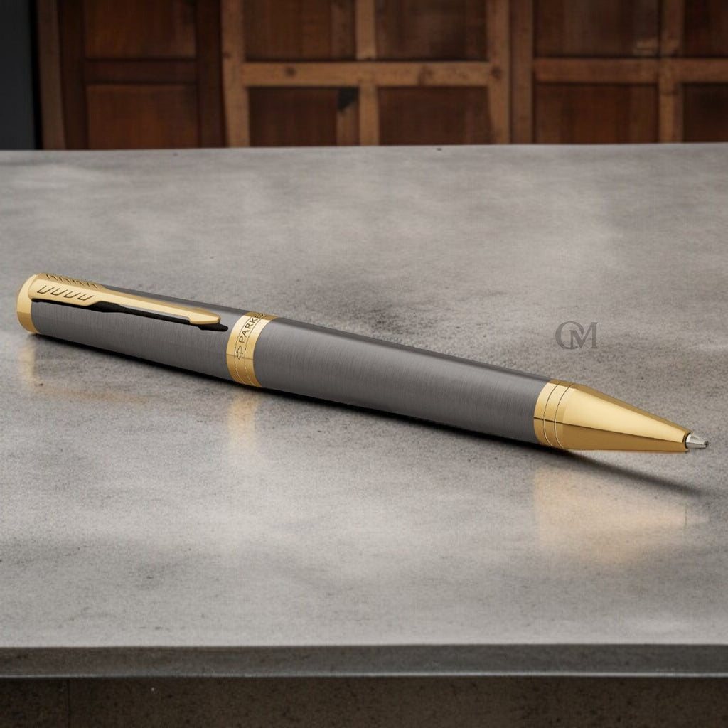 Parker Premium Ingenuity Grey GT Ballpoint Pen 9000039895