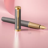 Parker Premium Ingenuity Grey GT Fountain Pen