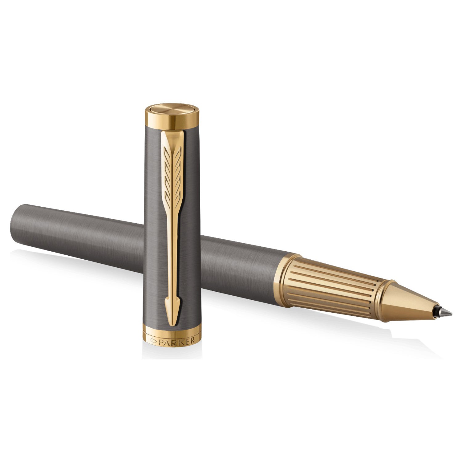 Parker Premium Ingenuity Grey GT Roller Ball Pen 9000039894