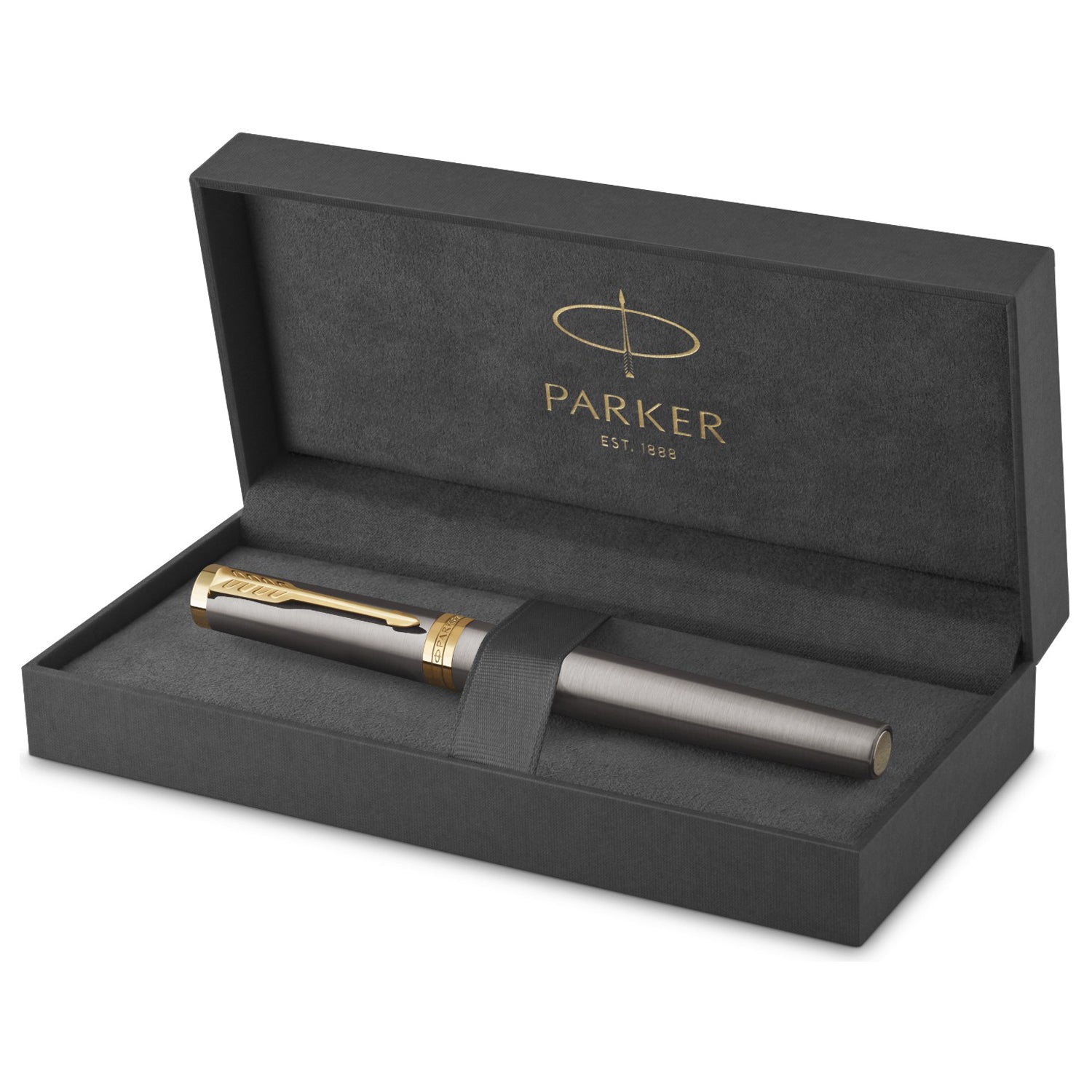 Parker Premium Ingenuity Grey GT Roller Ball Pen 9000039894