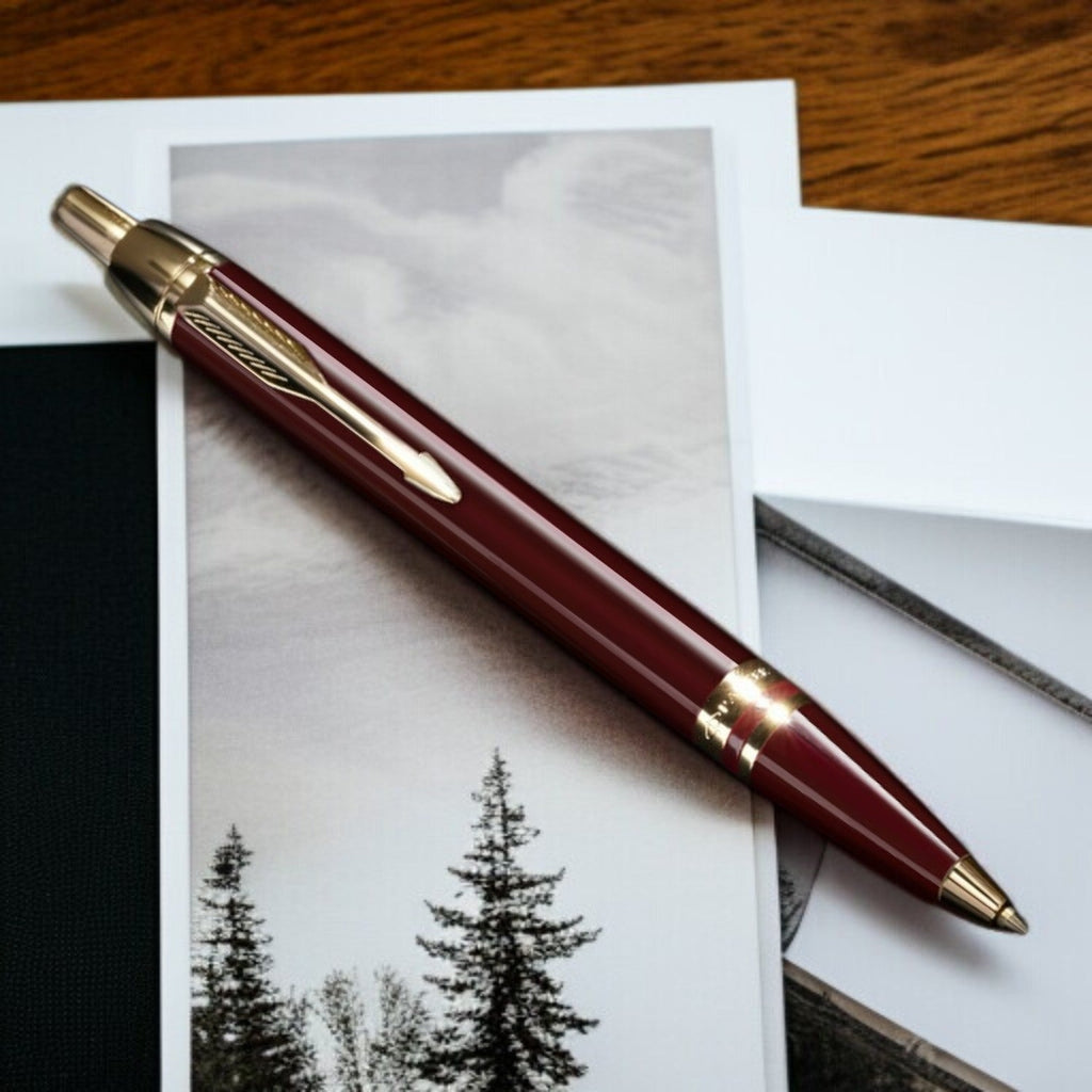 Parker Premium Odyssey Burgundy GT Ballpoint Pen 9000039909