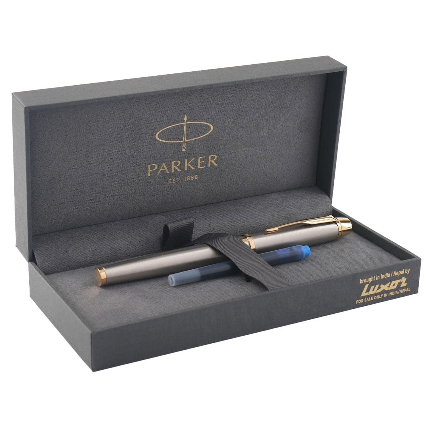 Parker Premium Odyssey Shiny Chrome GT Fountain Pen