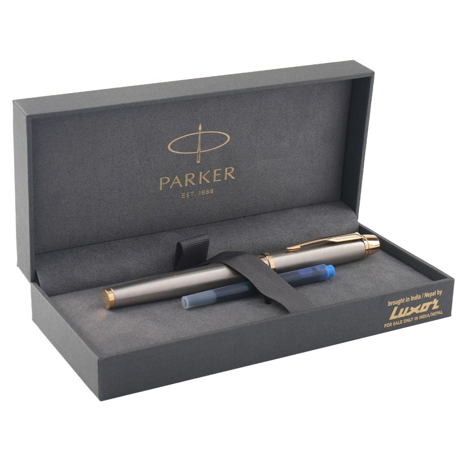 Parker Premium Odyssey Shiny Chrome GT Fountain Pen