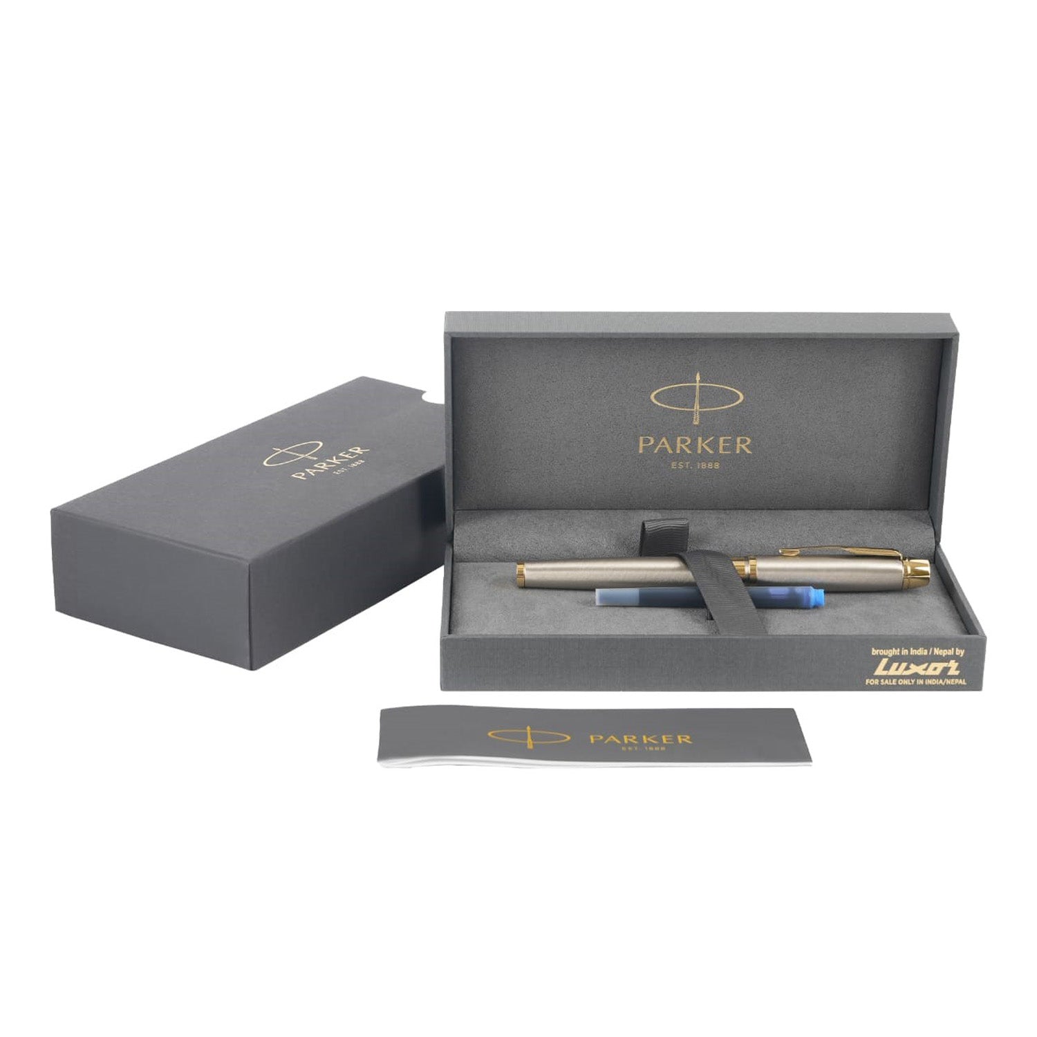 Parker Premium Odyssey Shiny Chrome GT Fountain Pen