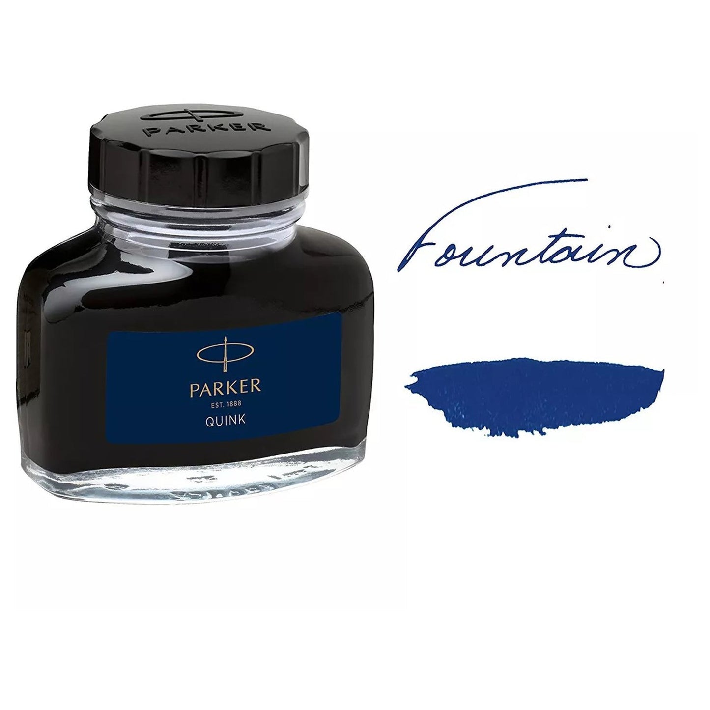 Parker Premium Quink Ink Bottle (Blue Black - 57 ML) 9000040441