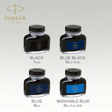 Parker Premium Quink Ink Bottle (Blue Black - 57 ML) 9000040441