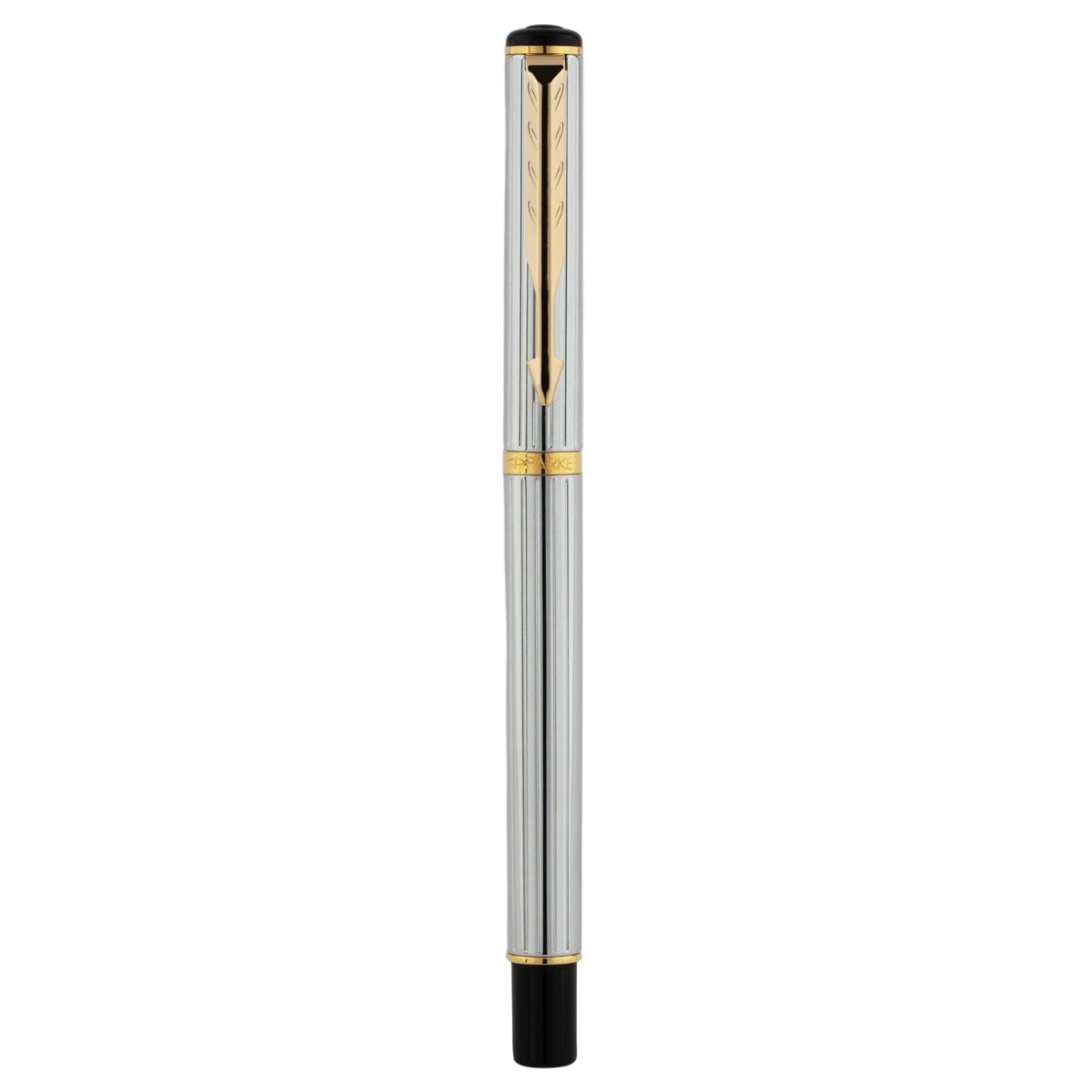 Parker Premium Rialto Shiny Chrome GT Fountain Pen
