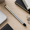 Parker Premium Rialto Shiny Chrome GT Fountain Pen