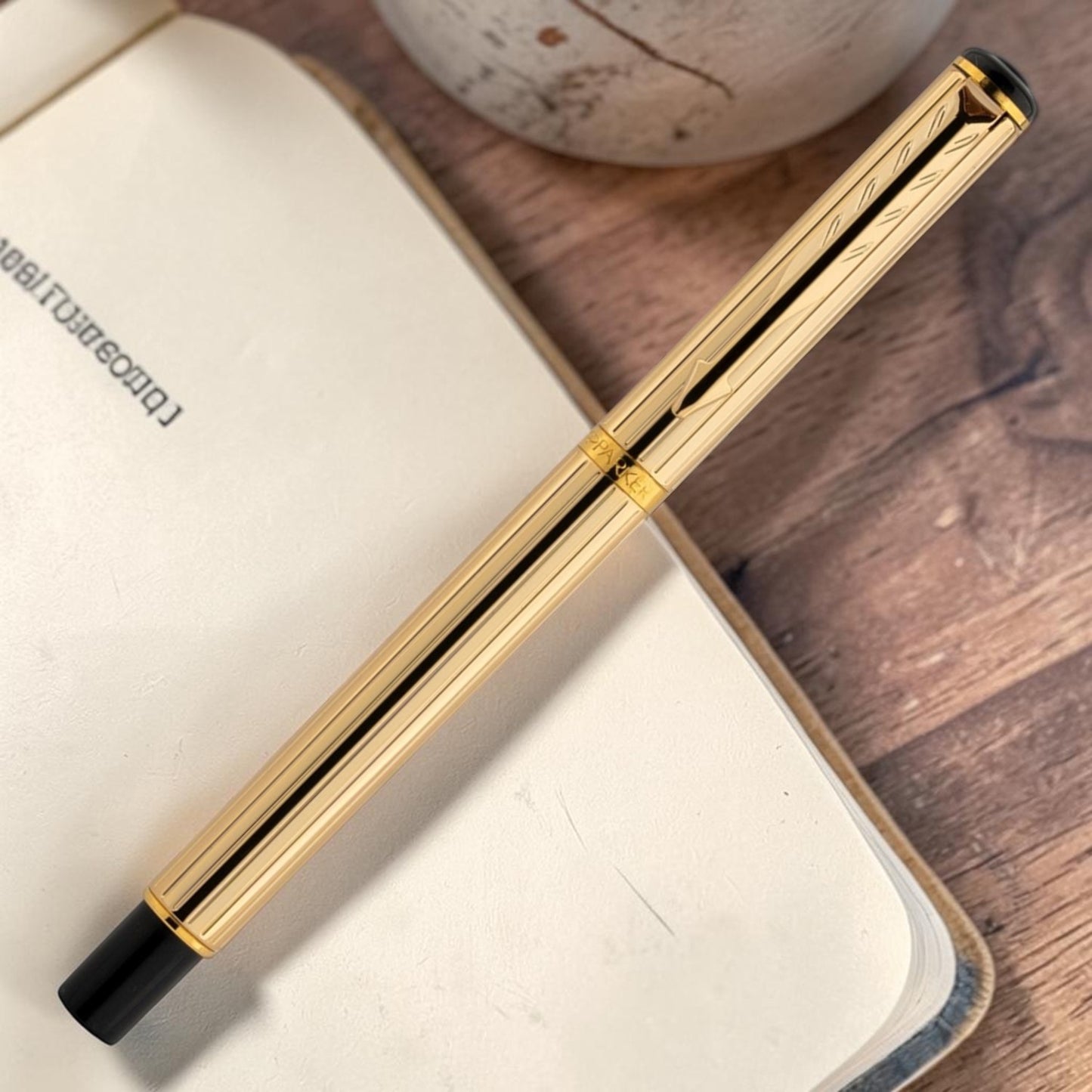Parker Premium Rialto Gold GT Ballpoint Pen 9000040622