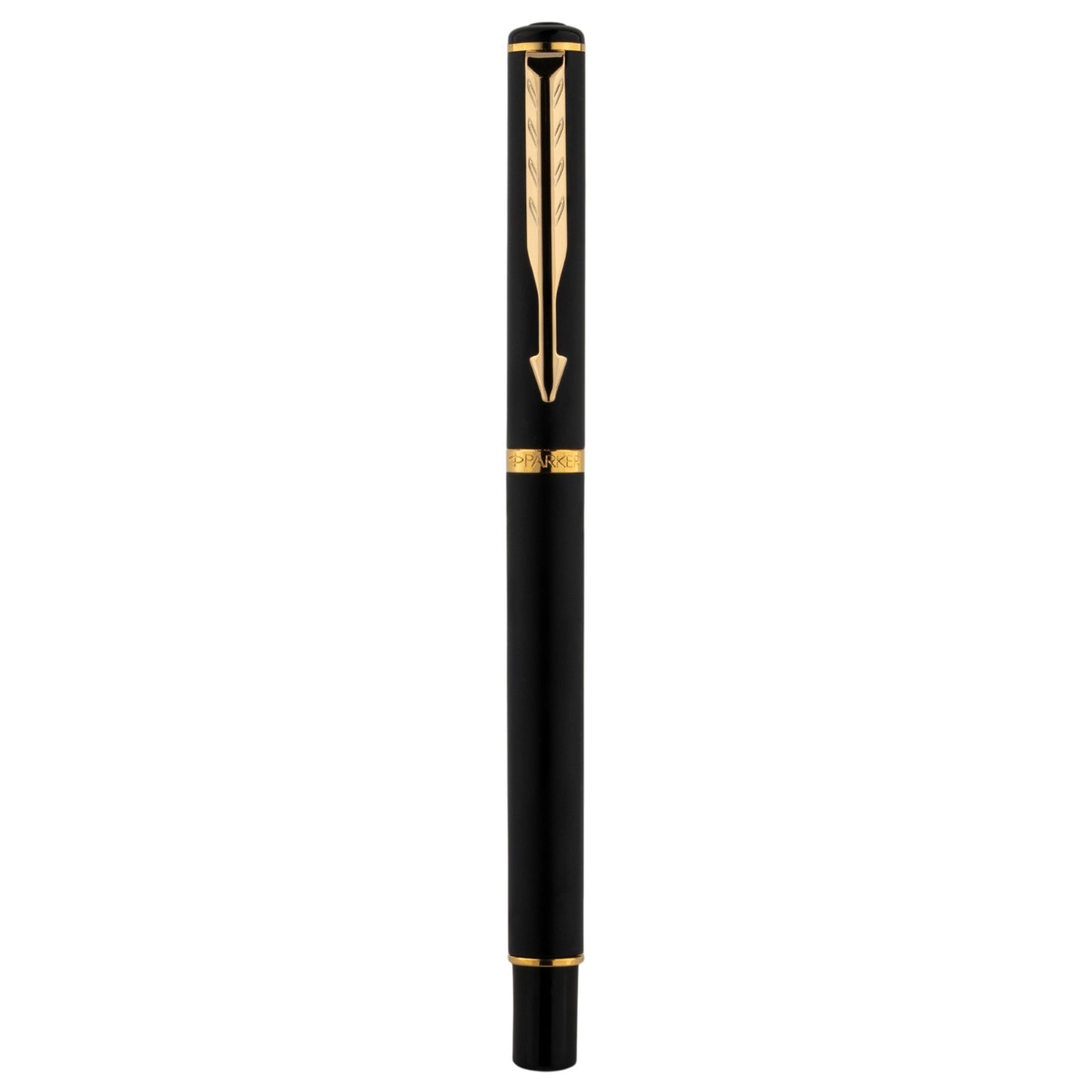 Parker Premium Rialto Matte Black GT Ballpoint Pen 9000040624