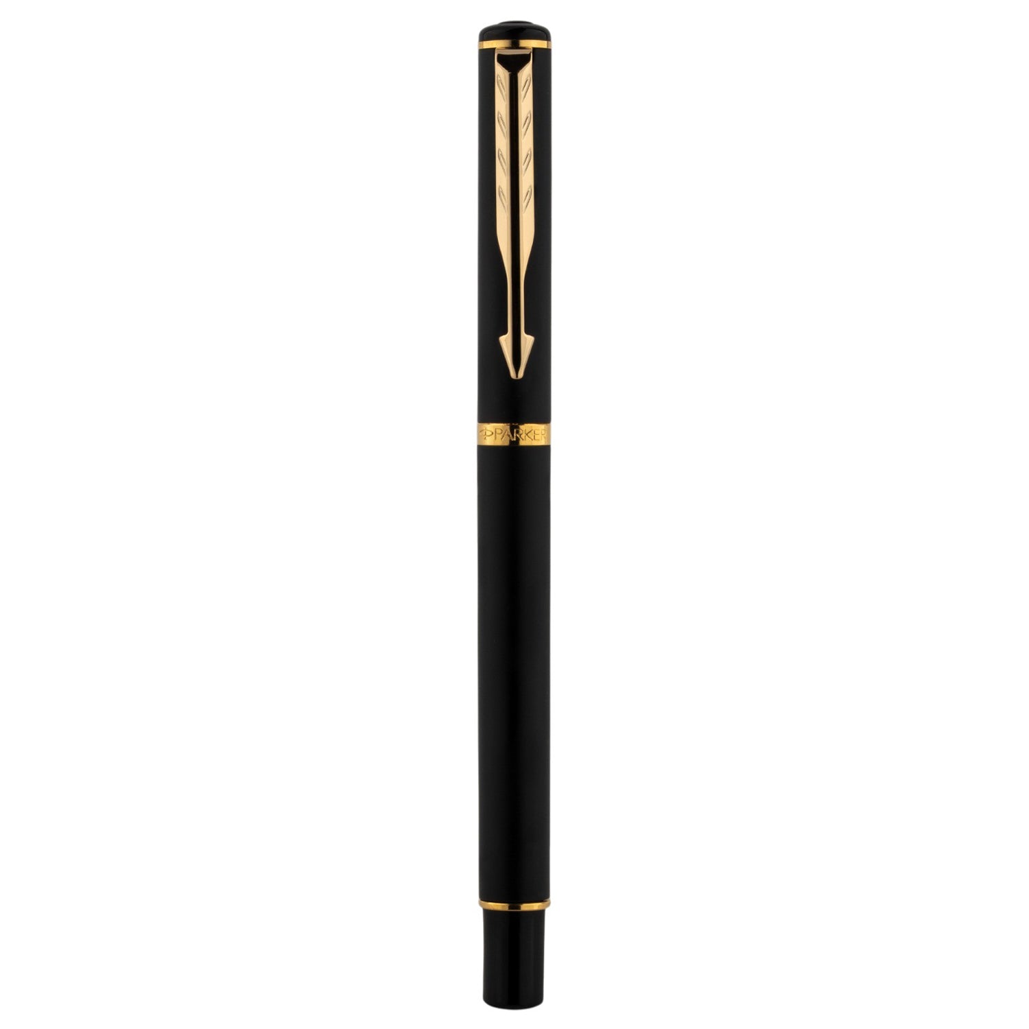 Parker Premium Rialto Matte Black GT Ballpoint Pen 9000040624