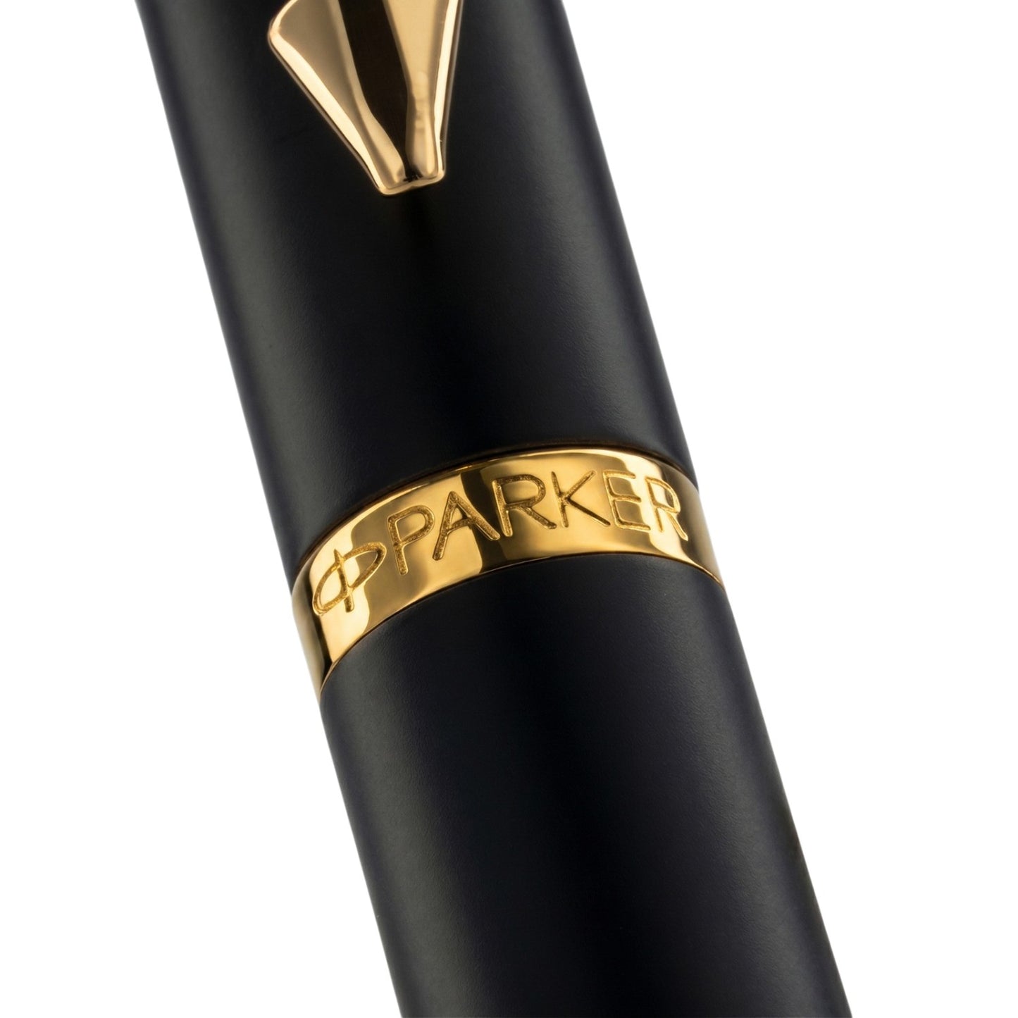 Parker Premium Rialto Matte Black GT Fountain Pen