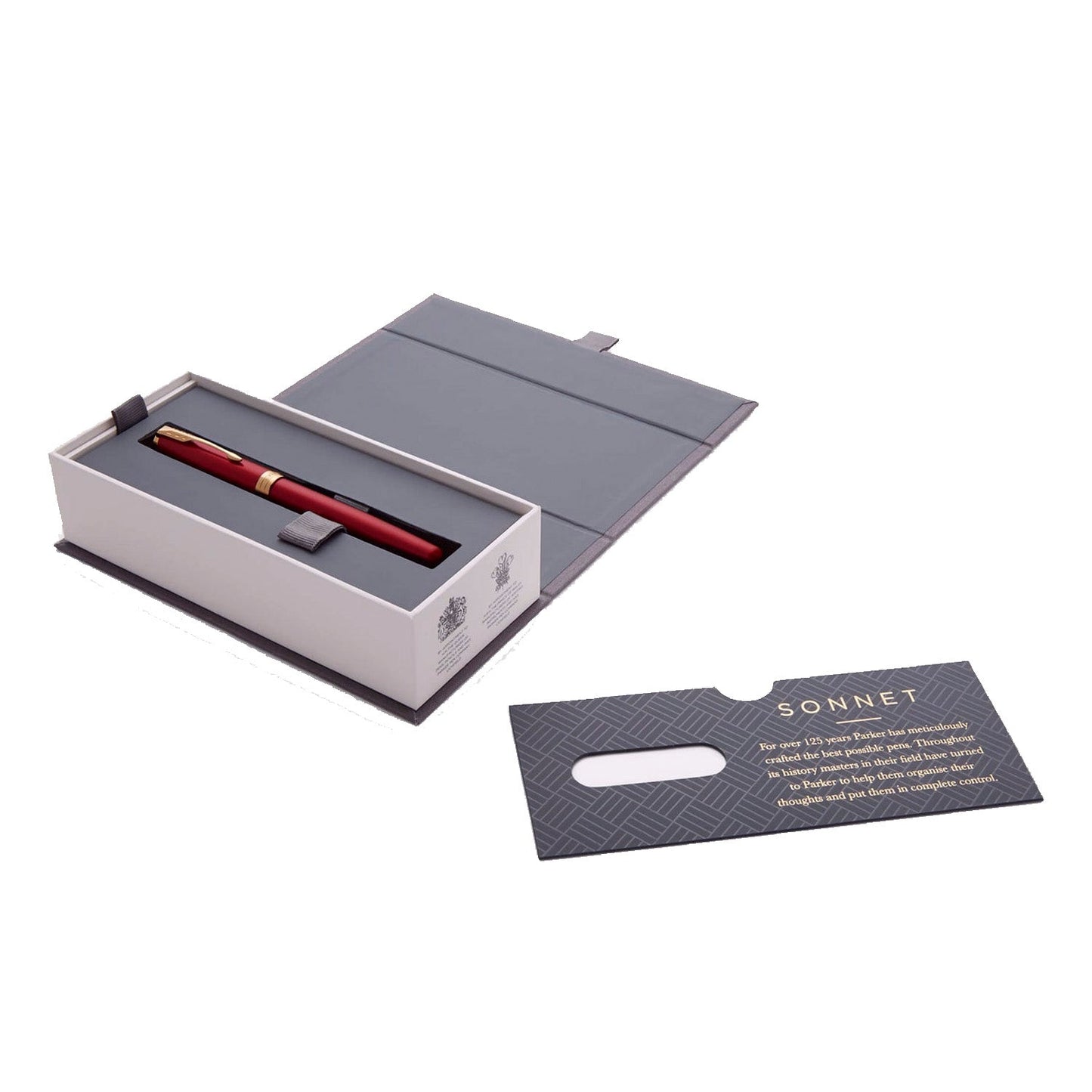 Parker Premium Sonnet Intense Red GT Fountain Pen