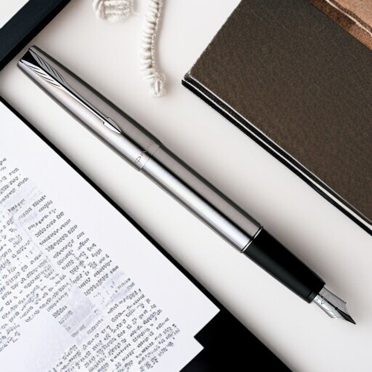 Parker Frontier Stainless Steel CT Fountain Pen