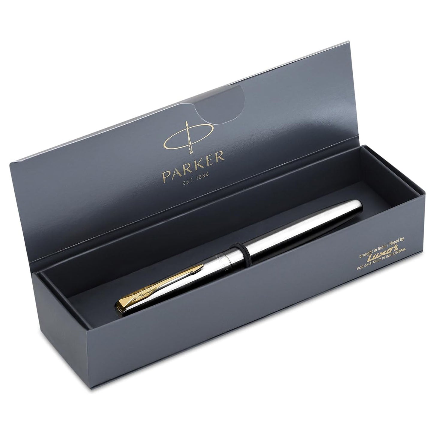 Parker Frontier Stainless Steel GT Fountain Pen