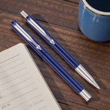 Parker Vector Standard Set Blue CT Roller Ball Pen + Ballpoint Pen 9000017309