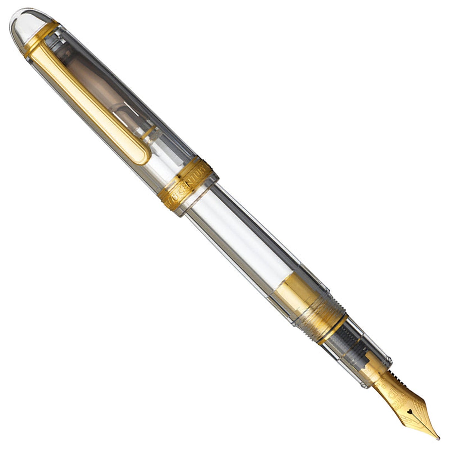 Platinum #3776 Century Demonstrator GT Fountain Pen