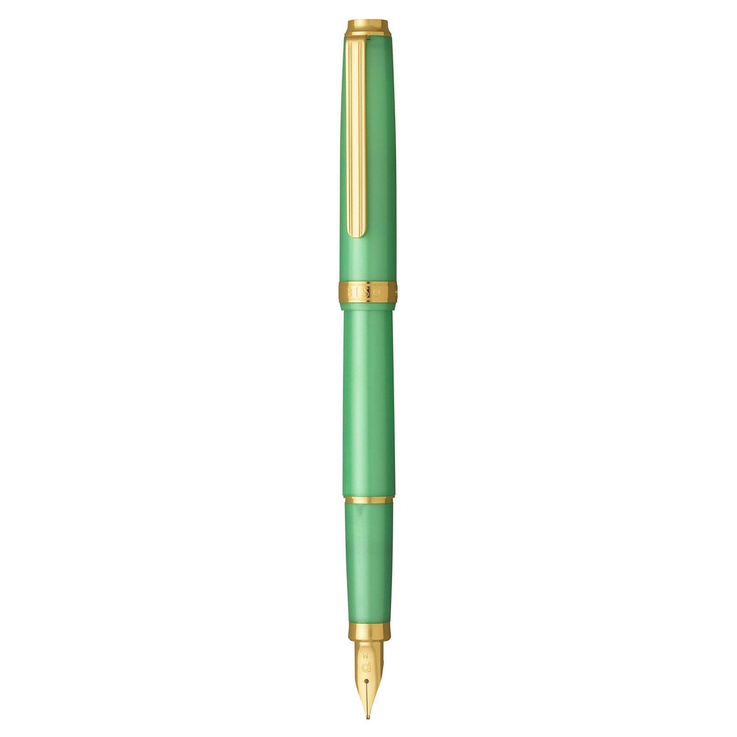 Platinum Biso Sparkle Mint Green GT Fountain Pen (Limited Edition)