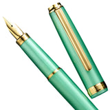 Platinum Biso Sparkle Mint Green GT Fountain Pen (Limited Edition)