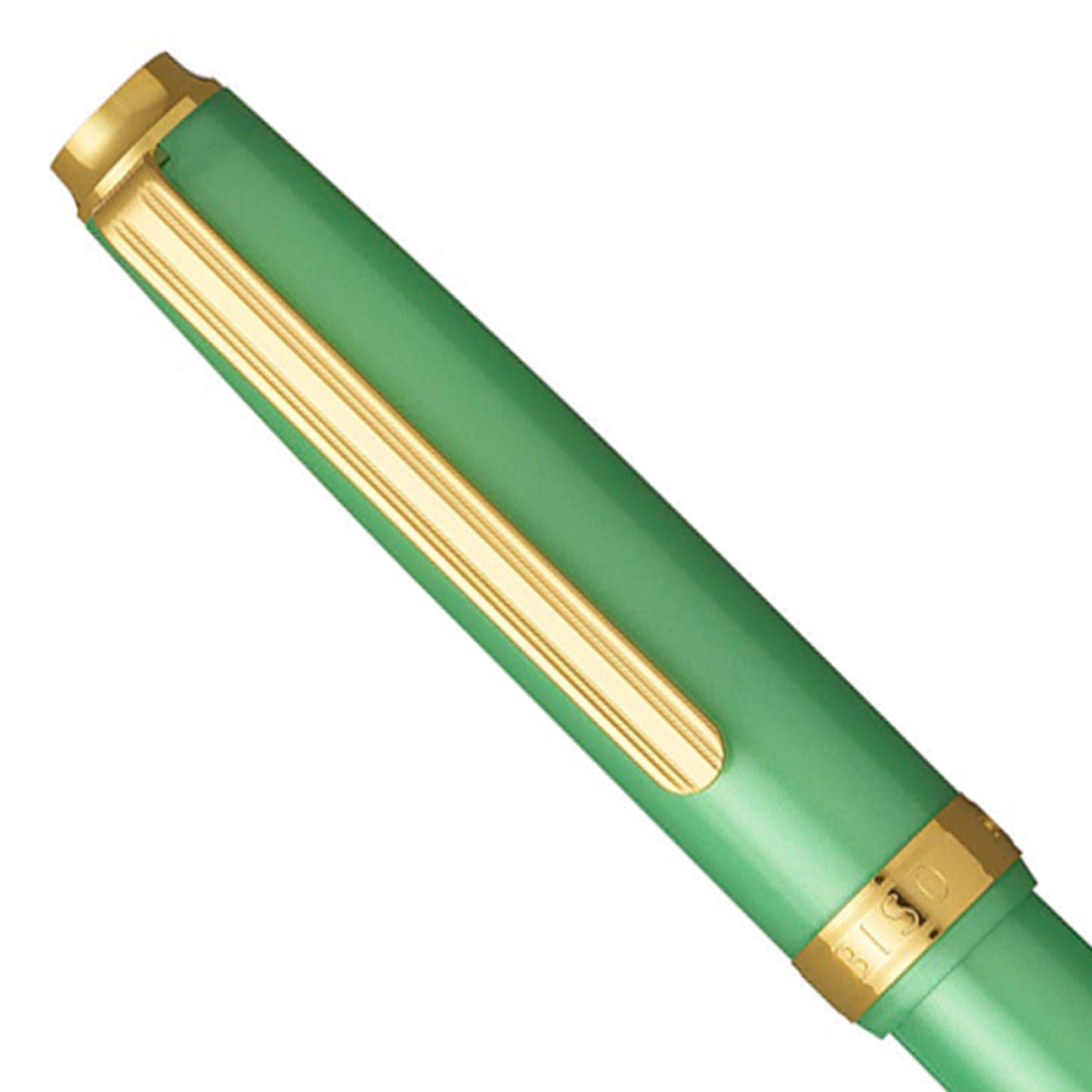 Platinum Biso Sparkle Mint Green GT Fountain Pen (Limited Edition)