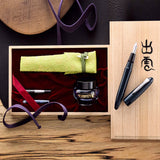 Platinum Izumo Iro Urushi Aitetsu Iro CT Fountain Pen
